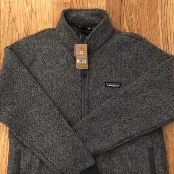 NWT Patagonia Woolyester Fleece Jacket Forge Grey - Picture 6 of 7